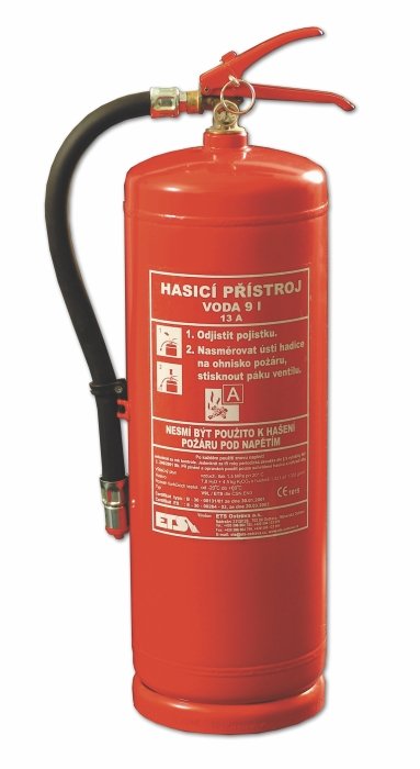 Vodní hasicí přístroj