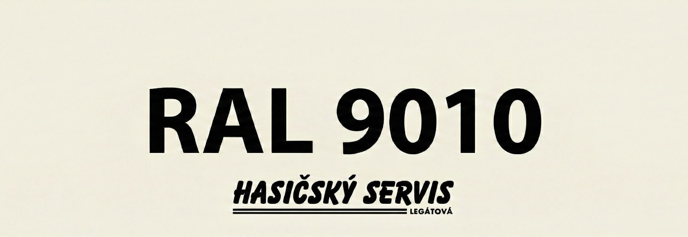 Barva RAL 9010 Čistá bílá