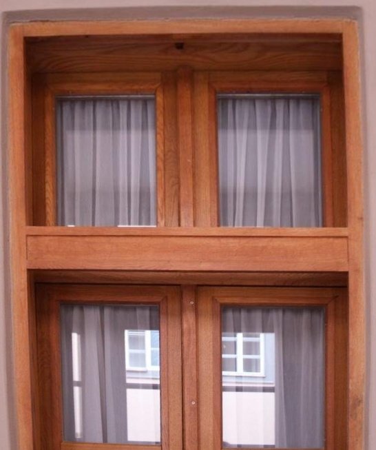 Dřevěná protipožární okna