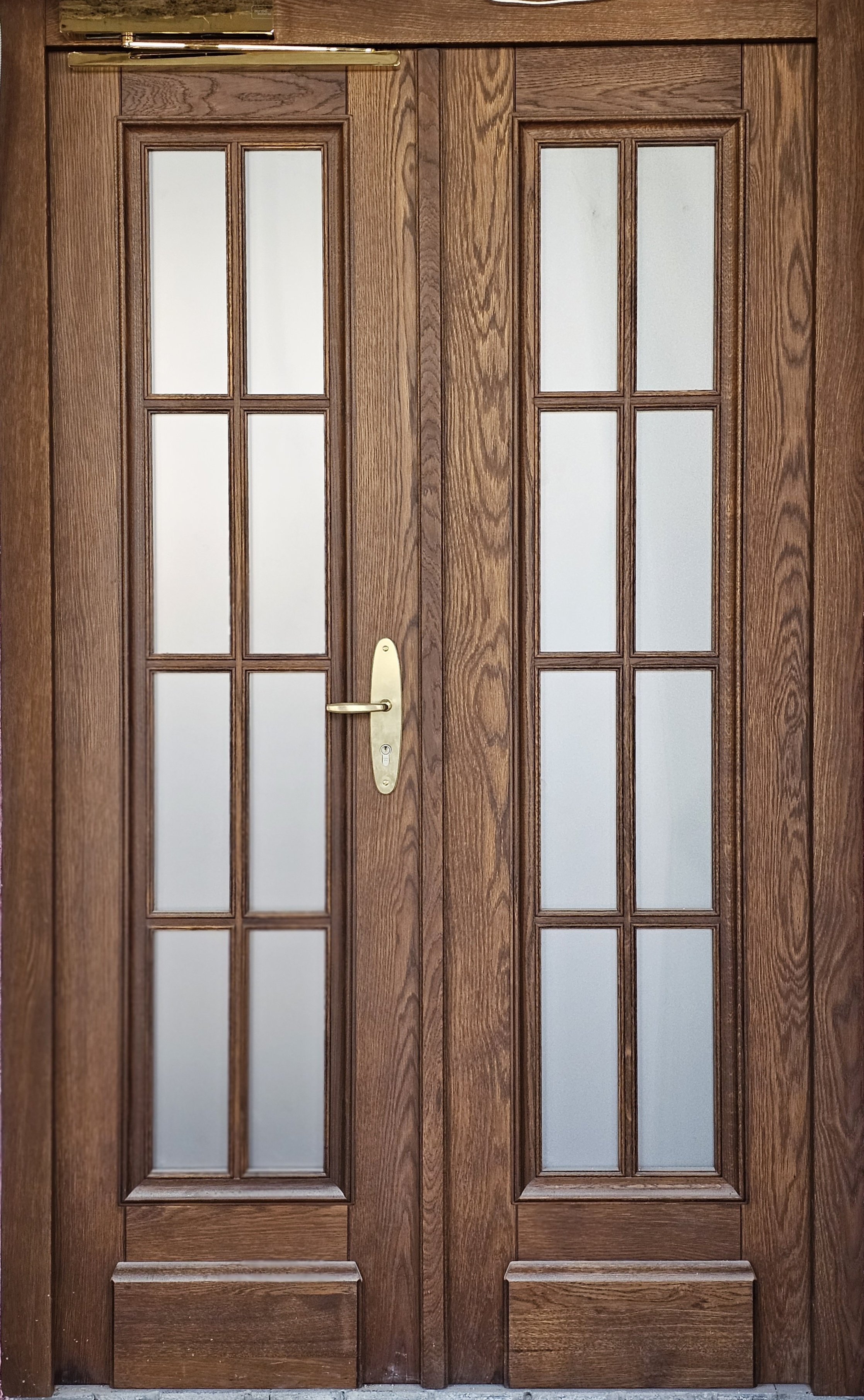 Historické protipožární dveře v budově na pražské Národní třídě Historické protipožární dveře v budově na pražské Národní třídě