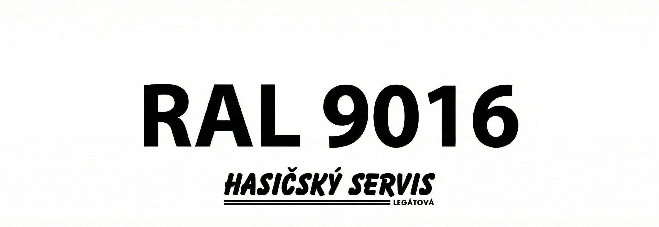 Barva RAL 9016 Dopravní bílá