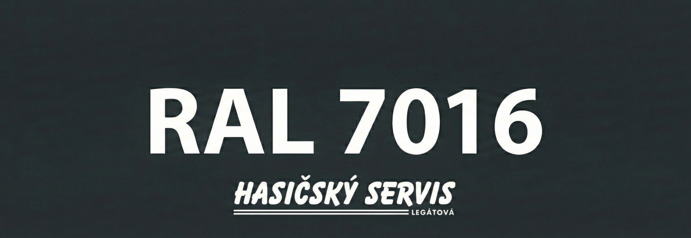 Barva RAL 7016 Atracitová šeď