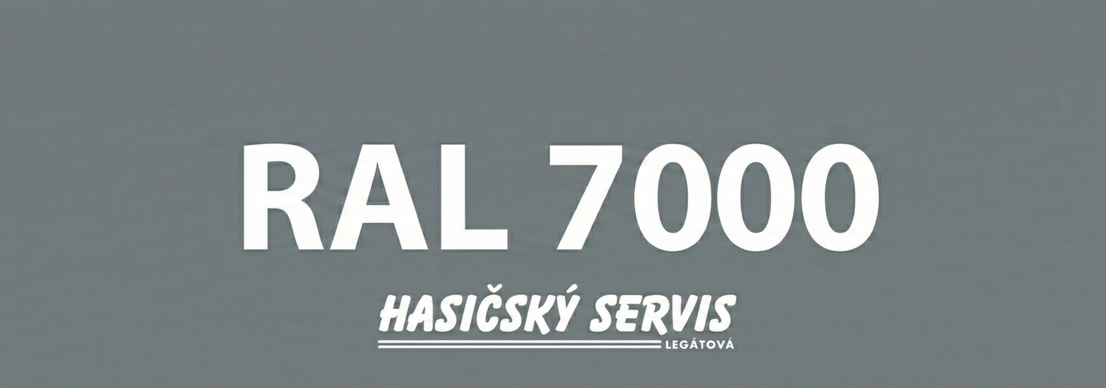 Barva RAL 7000 Veverčí šedá