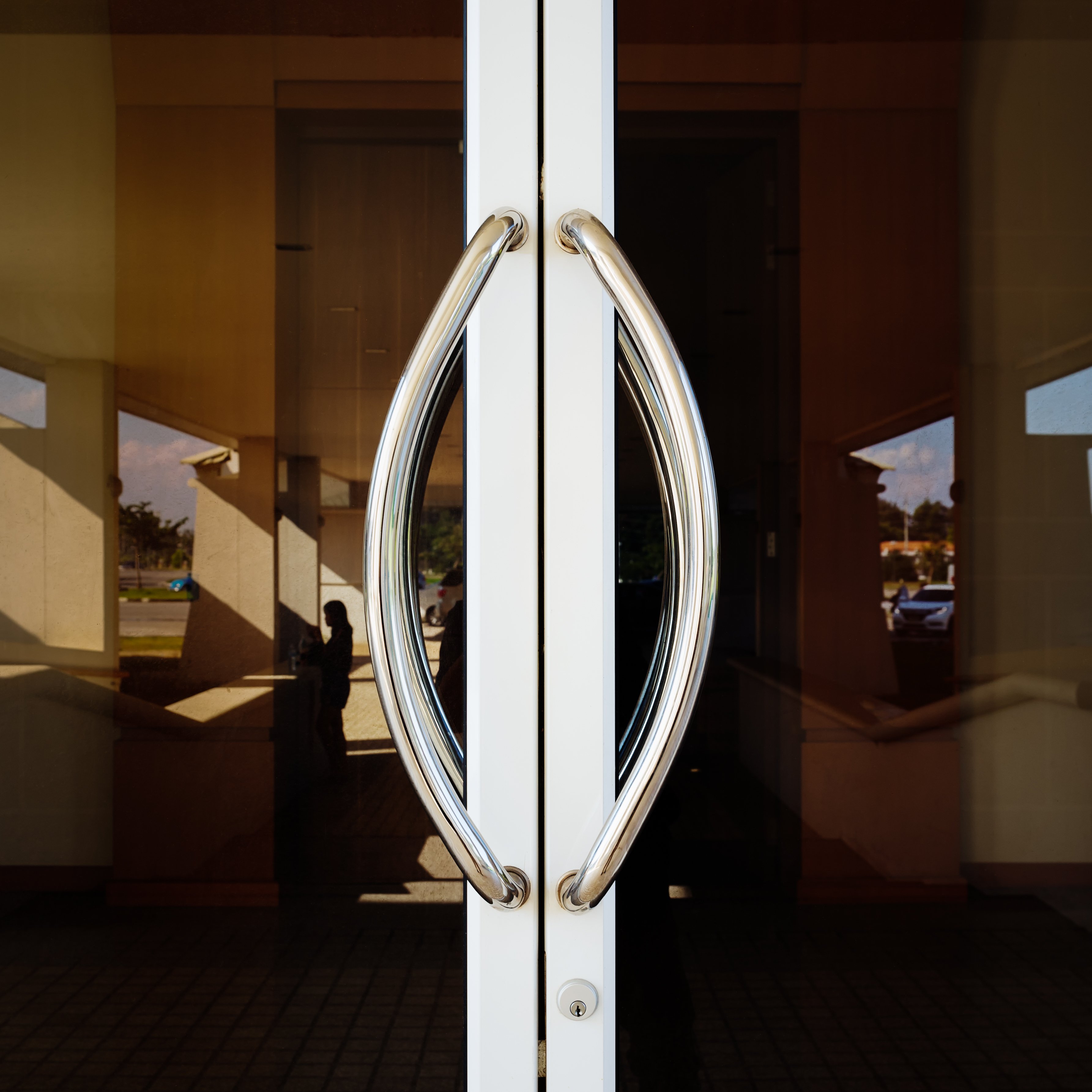 Protipožární ocelové dveře prosklené